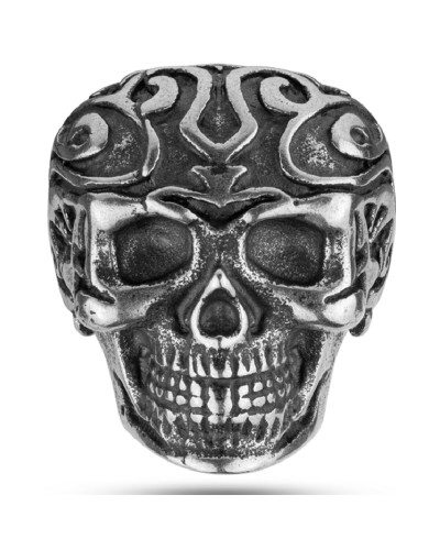 Bague Police Homme PEAGF2120203 Acier Inoxydable Noir Taille 26
