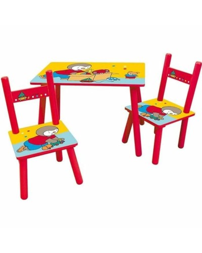 Bord och stol för barn Fun House T'CHOUPI
