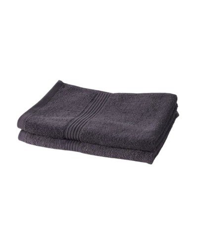 Towels Set TODAY Essential charcoal 50 x 90 cm (2 Units)