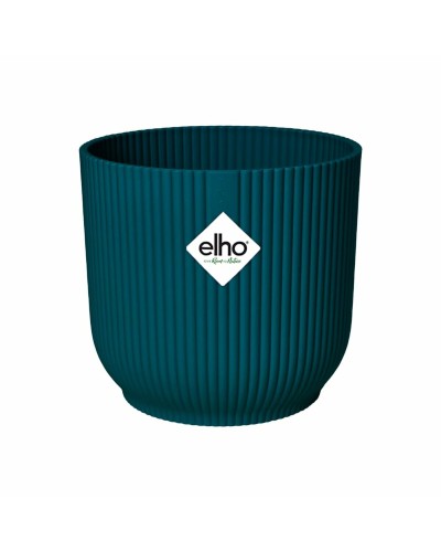 Vaso Elho Azzurro Ø 30 cm deep blue Plastica Rotondo Moderno