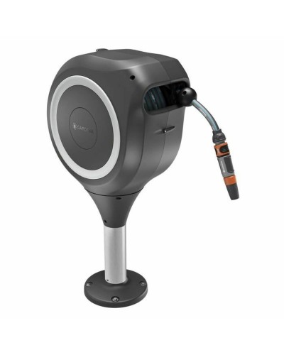 Slanghaspel Gardena RollUp Ø 13 mm Hout Plastic Automatisch Voor op de grond 15 m