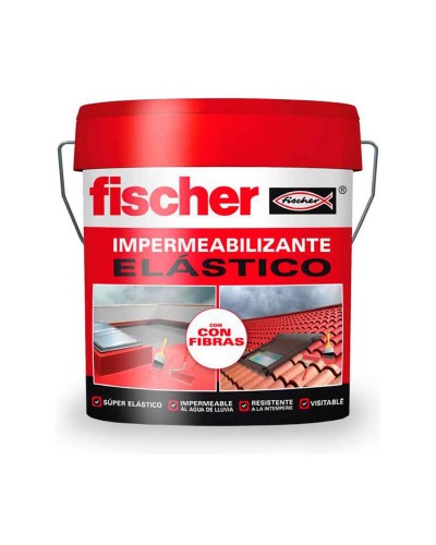 Impermeabilizzazione Fischer 547156 Rosso 4 L