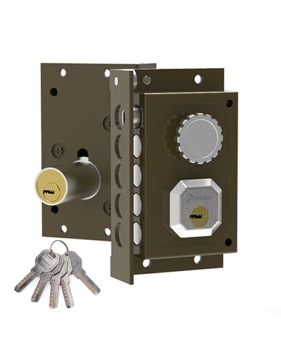 Serrure en applique Dorcas C911D Poignée Droite