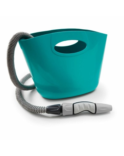 Jeu de tuyaux avec accessoires GF Garden gf80267600 Extensible Panier Bleu 15 m Plastique