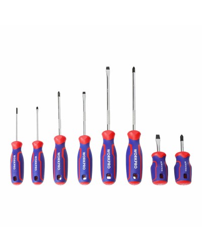 Set de Destornilladores Workpro 8 Piezas