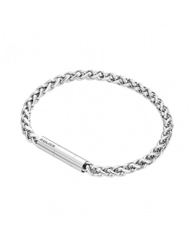 Police Bracciale Uomo PEAGB0010701 Acciaio Inox Nero Maglia
