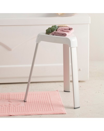 Hocker Lifetime Weiß 25 x 29 x 45 cm Badezimmer