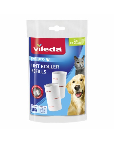 Replacement cartridges Vileda Hair removal brush