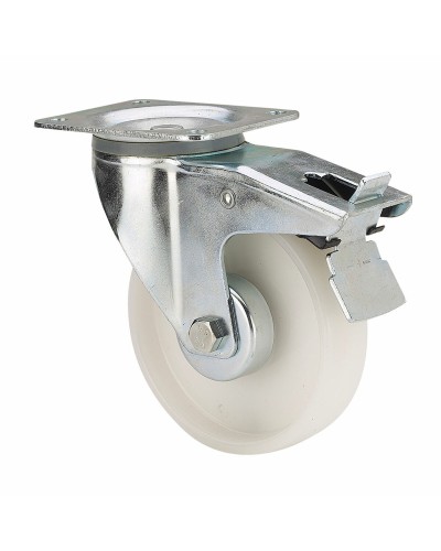 Rueda Ruedas Alex Bianco Poliamix Ø 10 cm 150 kg girevole