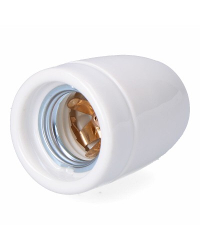 Portalampada F-line Bianco 100 W E27 Vintage