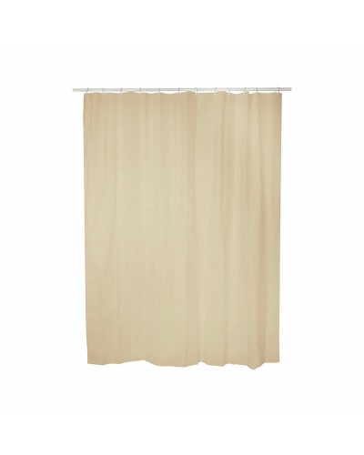 Cortina de Ducha Exma basic Beige PVC 140 x 180 cm
