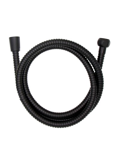 Tuyau de douche Wenko Noir Acier inoxydable 1/2" 150 cm