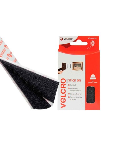 Magnetband Velcro Schwarz
