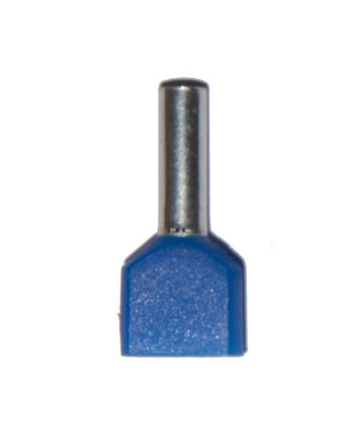 Puntera aislada EDM 2,5 mm Doble (100 Unidades)