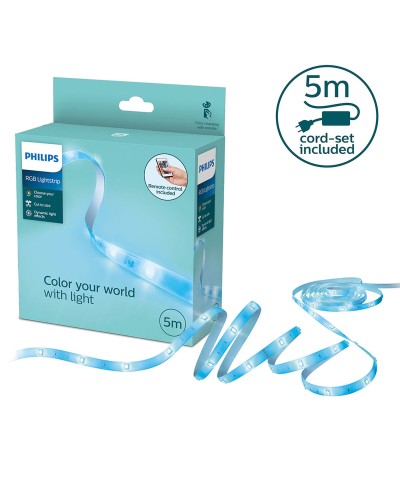 LED-nauhat Philips Valkoinen (2 osaa)