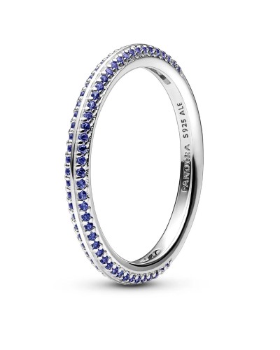 Pandora Anello Donna Argento 925 Solitario Cubic Zirconia Misura 54
