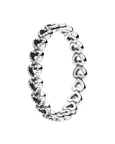 Anillo Pandora Mujer Plata de Ley 925 Talla 12 - Elegante y Refinado
