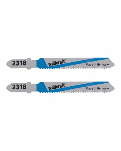Saw Blade Wolfcraft 75 mm Jigsaw (2 Units)