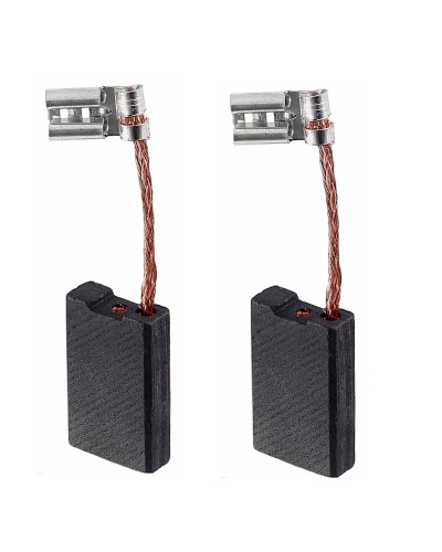 Borstels voor elektrische motor Grafitos Marjal 9249 6,3 x 16 x 26 mm Antraciet 2 Stuks