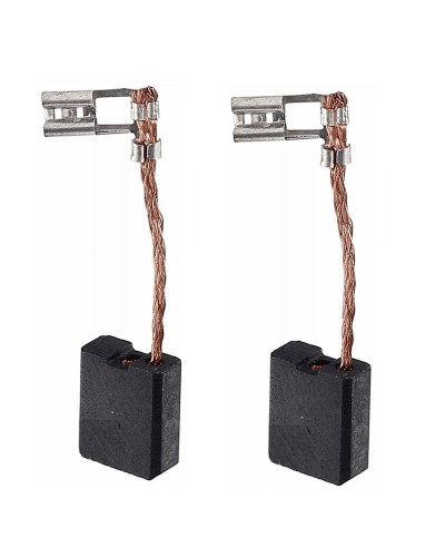 Borstels voor elektrische motor Grafitos Marjal 9240 6 x 16 x 20 mm Antraciet 2 Stuks