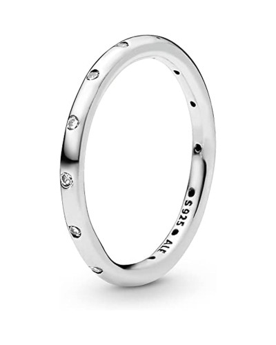 Pandora Damenring 190945CZ-60 Größe 20 - Sterlingsilber 925, Zirkonia
