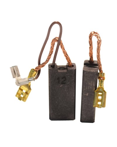 Bürsten für Elektromotoren Grafitos Marjal 9347 7 x 12,5 x 26 mm Holzkohle 2 Stück
