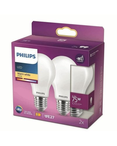 LED-Lampe Philips Weiß E27