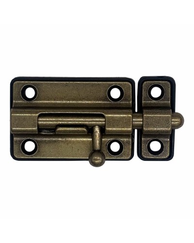 Door bolt EDM 85524 Light brown 50 mm