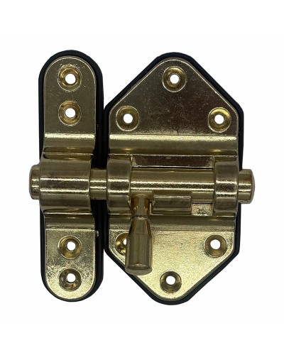 Pestillo de puerta EDM 85527 Dorado 30 mm Reforzado