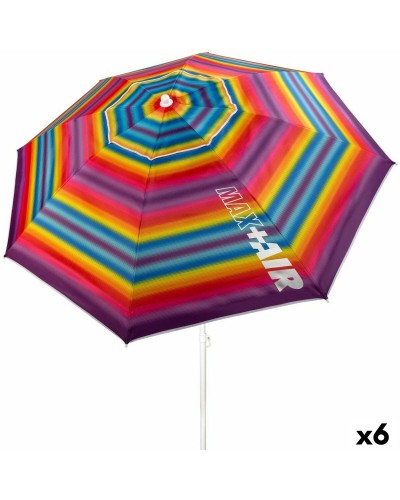 Parasol Aktive Multicolour 200 x 200 x 200 cm (6 Stuks)
