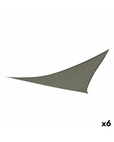 Voile d'ombrage Aktive Gris 360 x 0,5 x 360 cm Triangulaire (6 Unités)