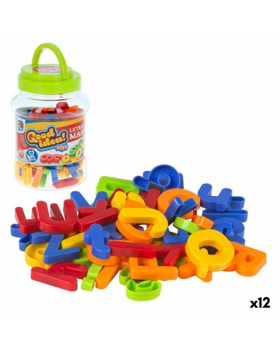 Magnetisch Spel Colorbaby Good idea letras y numeros 2 x 3 x 0,5 cm (12 Stuks)