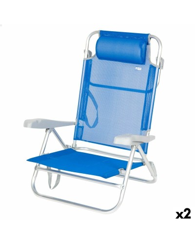 Strandstol Aktive 47 x 82 x 49 cm (2 antal)