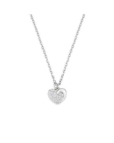 Amen Collier Femme Argent 925 Zirconiums Blancs - CLCZLBBZ - Élégant & Lumineux
