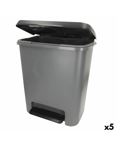 Soptunna Curver Mörkgrå Plast 25 L (5 antal)