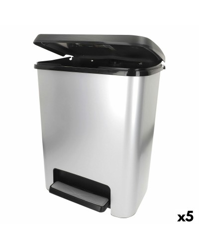 Soptunna Curver Grå Plast 25 L (5 antal)