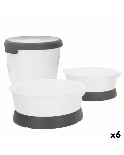 Folding Pet Bowl Curver Plastic 19 x 8 x 18 cm (6 Units)