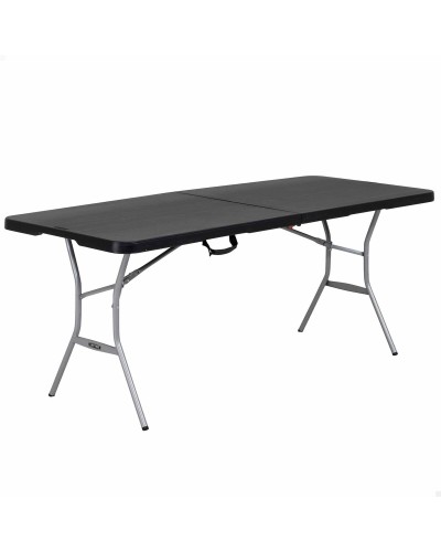Table Klapptisch Lifetime Schwarz 183 x 73 x 76 cm