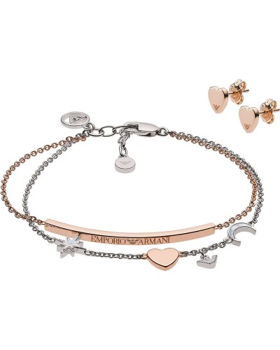 Emporio Armani Women's Sentimental Bracelet - Crystals & Stainless Steel
