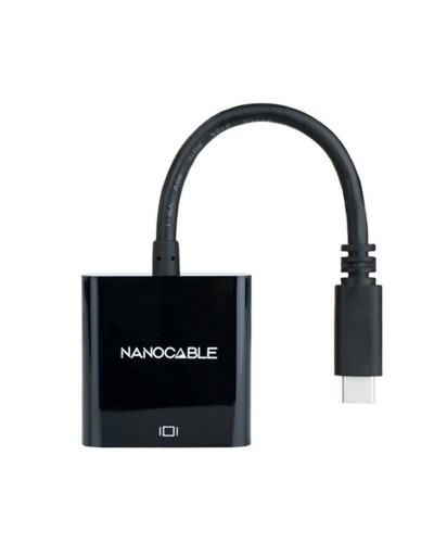 Adaptateur USB-C vers HDMI NANOCABLE 10.16.4102-BK Noir 4K Ultra HD (1 Unité)