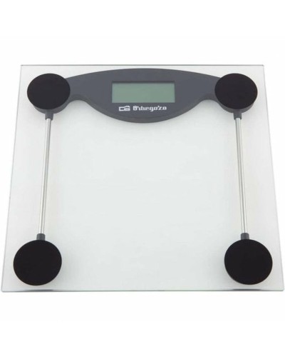 Digitale Personenweegschaal Orbegozo 16229 Transparant Glas 150 kg (1 Stuks)