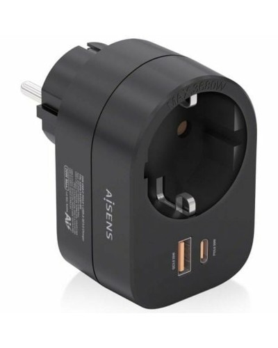 Scatola di fusibili Aisens ASPS-1A1C07-BK Nero 3680 W 16 A