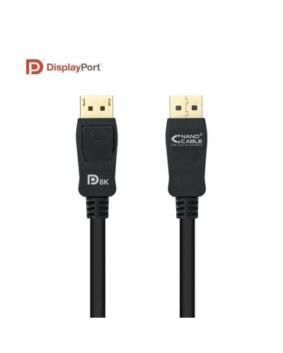 Cable DisplayPort NANOCABLE 10.15.2503 Negro 3 m