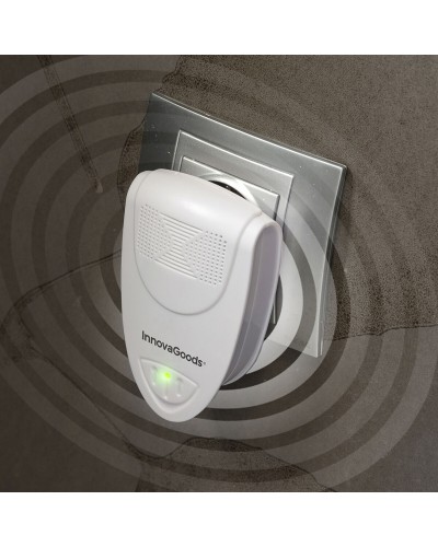 Ahuyentador Ultrasónico de Insectos y Roedores Mini InnovaGoods