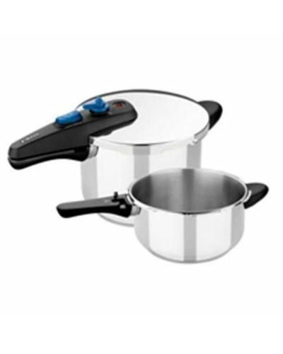 Snelkookpan Monix M570005 (2 pcs) Roestvrij staal 6 L