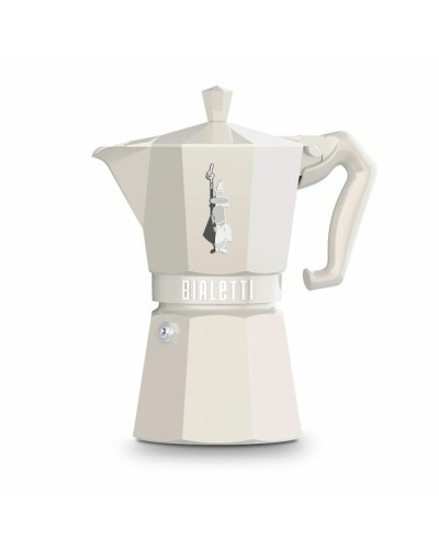 Italiaanse Koffiepot Bialetti MOKA EXCLUSIVE CREAM 6T Crème Aluminium 6 Kopjes (6 Stuks)