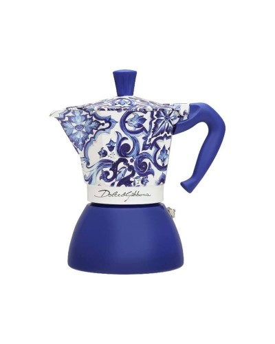 Italiaanse Koffiepot Bialetti D&G BLU MEDI 6T Blauw Aluminium 6 Kopjes