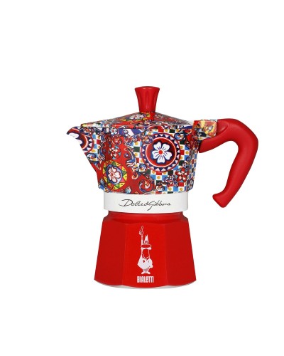 Italiaanse Koffiepot Bialetti MOKA EXPRESS D&G 3T Aluminium Bakeliet 3 Koppar