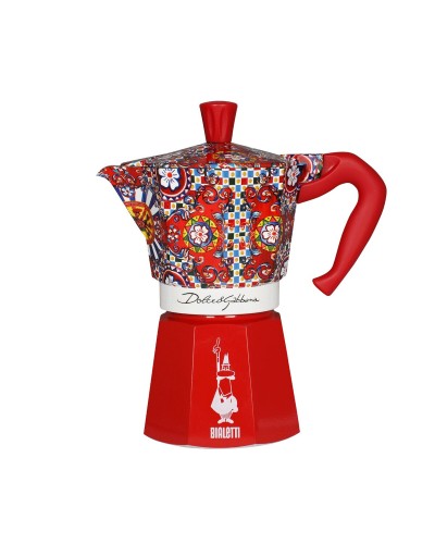 Cafetière Italienne Bialetti MOKA EXPRESS D&G 6T Argenté Aluminium 6 Tasses