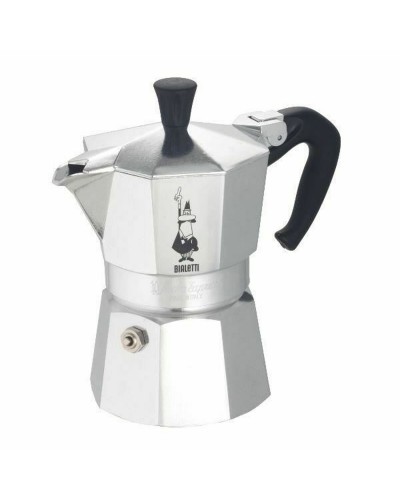 Italiaanse Koffiepot Bialetti 0001165/X4 Zilverkleurig Metaal Roestvrij staal Aluminium 1 L